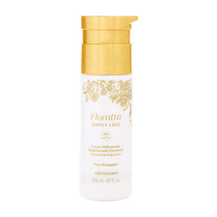 Floratta Simple Love Moisturizing Body Cream 180ml/6.7oz