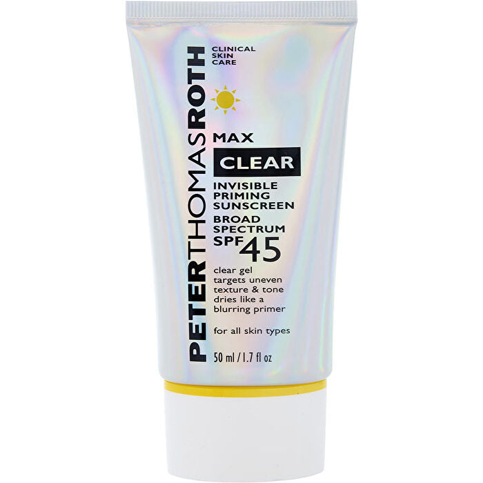 Peter Thomas Roth Max Clear Invisible Priming Sunscreen Broad Spectrum Spf 45 -- 50ml/1.7oz