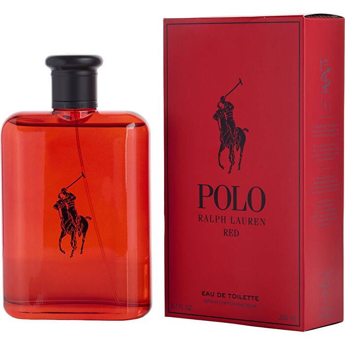 Ralph Lauren Polo Red Eau De Toilette Spray Refillable 200ml/6.7oz