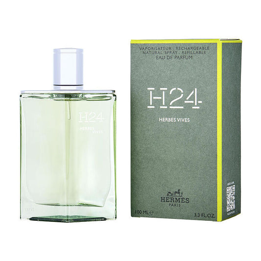 Hermes H24 Herbes Vives Eau De Parfum Spray Refillable 90ml/3.3oz