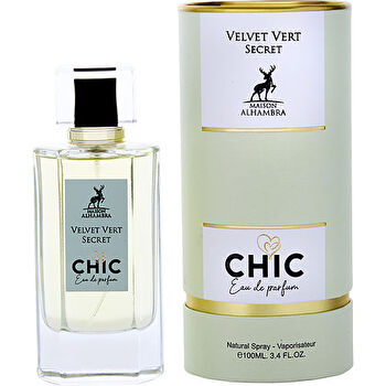 Maison Alhambra Chic Velvet Vert Secret Eau De Parfum Spray 90ml/3.4oz