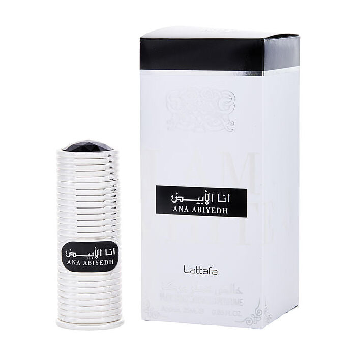 Lattafa Ana Abiyedh Pure Concentrated Perfume 0.85oz