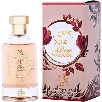 Al Wataniah Roses Vanilla Eau De Parfum Spray 100ml/3.4oz