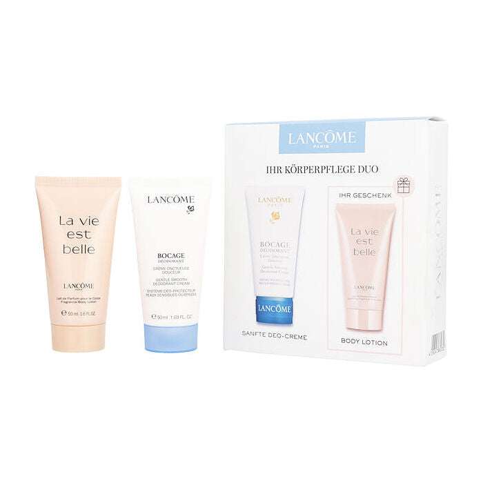Lancome Bocage Set: Bocage Deo Creme 50ml/1.7oz & La Vie Est Belle Body Lotion 50ml/1.7oz 2pcs