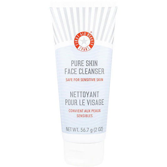 First Aid Beauty Pure Skin Face Cleanser (for Sensitive Skin) -- 56.7g/2oz