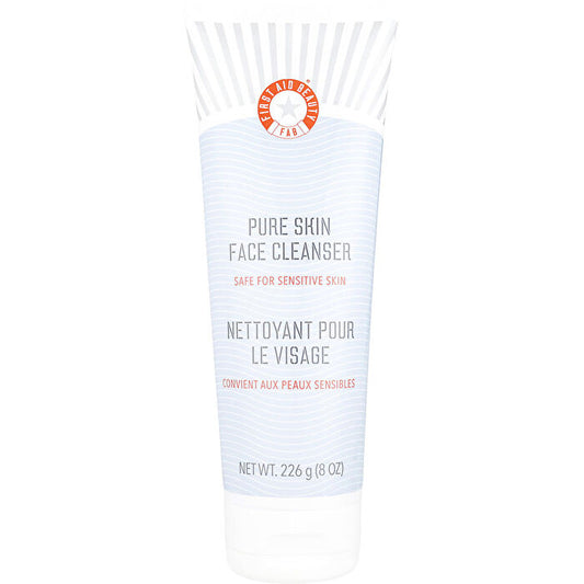 First Aid Beauty Pure Skin Face Cleanser (for Sensitive Skin) -- 226g/8oz