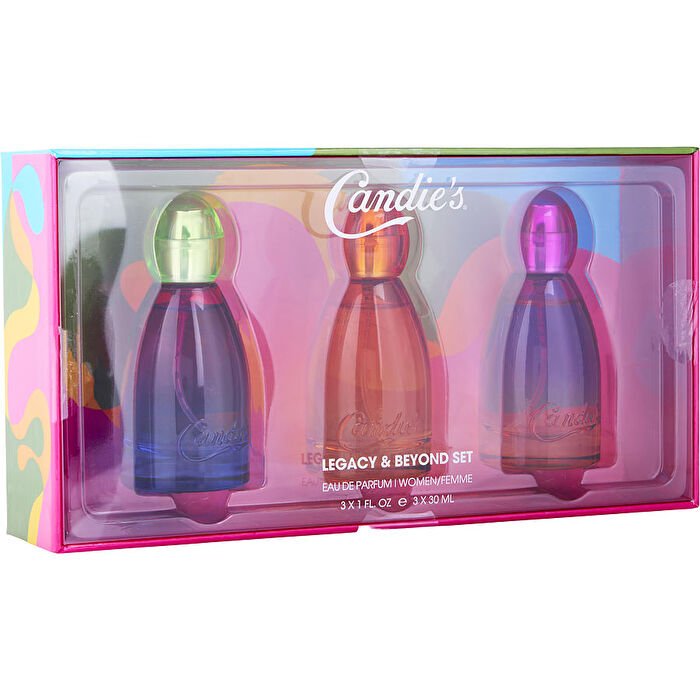 Candies Variety Legacy & Beyod Set With Legacy & Malibu Crush & Vanilla Amber And All Are Eau De Parfum Spray 30ml/1oz