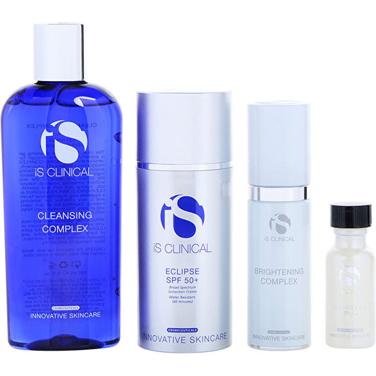 Is Clinical Pure Radiance Collection: Cleansing Compelx 180ml/6oz & Brightening Serum 15ml/0.5oz & Brightening Complex 30g/1oz & Eclipse Spf 50 Sunscreen Cream 100g/3.5oz 4pcs