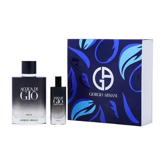 Giorgio Armani Acqua Di Gio Parfum Spray Refillable 90ml/3.3oz & Parfum Spray 0.5oz