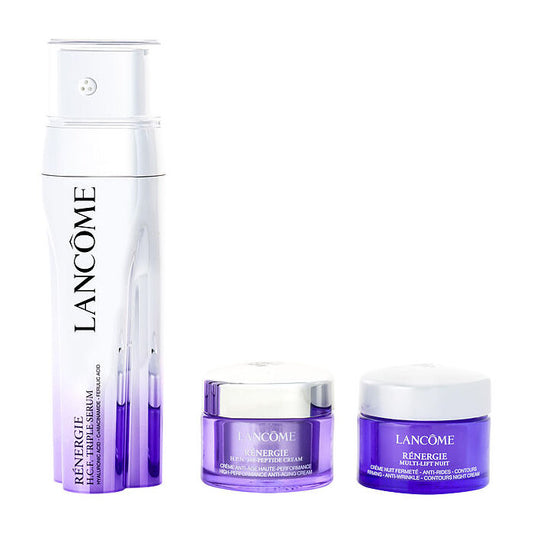 Lancome Renergie Triple Serum Gift Set: Renergie H.c.f. Triple Serum 50ml/1.7oz & Renergie H.p.n. 300-peptide Cream 15ml/0.5oz & Renergie Lift Multi-action Night 15ml/0.5oz 3pcs