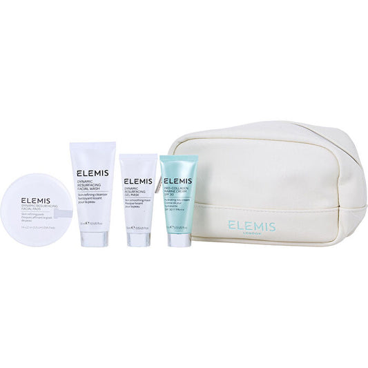 Elemis Skin Reveal: Dynamic Resurfacing Pads (14 Ct) & Dynamic Resurfacing Facial Wash 30ml/1oz 2pcs & Bag