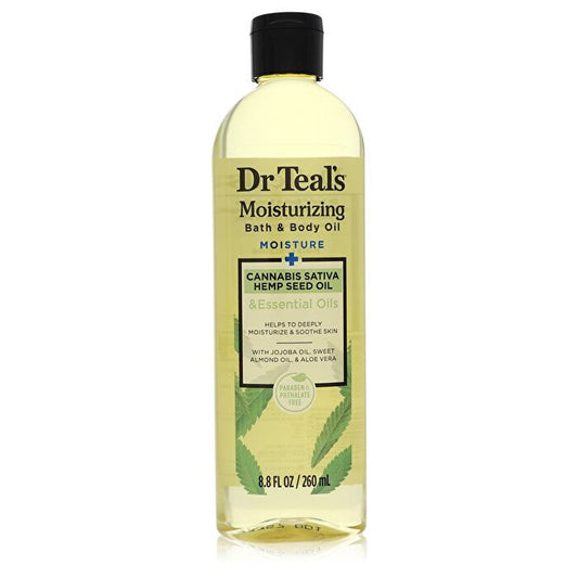 Dr Teal's Dr Teal's Moisturizing Bath & Body Oil Cannabis Sativa Hemp Seed Oil 260ml/8.8oz
