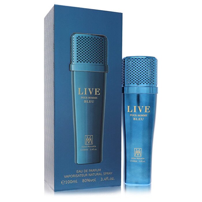 Victor Manuelle Live Bleu Eau De Parfum Spray 100ml/3.4oz