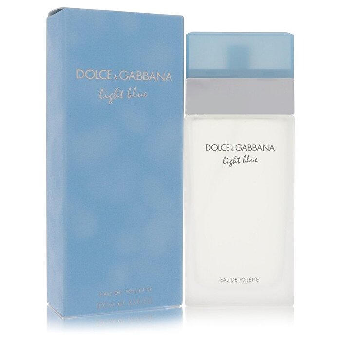 Dolce & Gabbana Light Blue Gift Set - 3.4 oz Eau De Toilette Spray + Eau De Toilette Spray Travel Exclusive