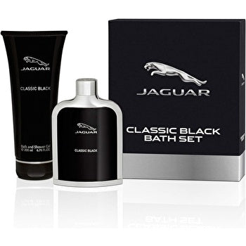 Jaguar Classic Black Eau De Toilette Spray 90ml/3.4oz & Shower Gel 180ml/6.7oz
