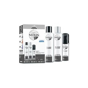 NIOXIN Nioxin System 2 Kit For Unisex - 3 Pc 300ml/10.1oz Cleanser Shampoo 300ml/10.1oz Scalp Therapy Conditioner 1liter