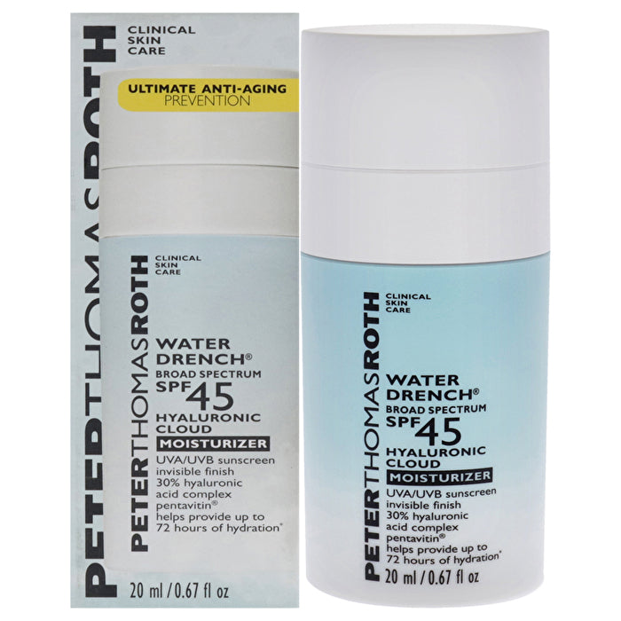 Peter Thomas Roth Water Drench Hyaluronic Cloud Moisturizer Spf 45 Uva/uvb Sunscreen 20ml/0.67oz
