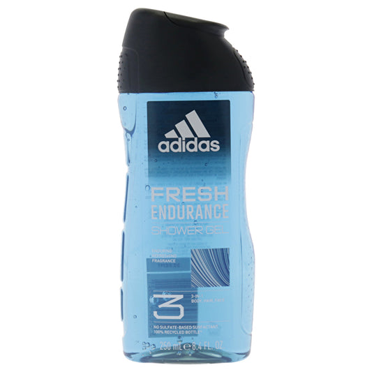 Adidas Fresh Endurance 3 In 1 Face Body And Hair Shower Gel 240ml/8.4oz
